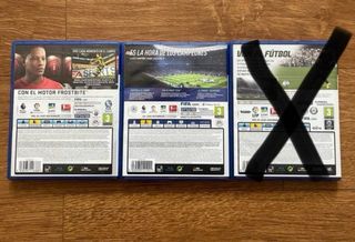 FIFA 17 y FIFA 19 PS4 (PlayStation 4)