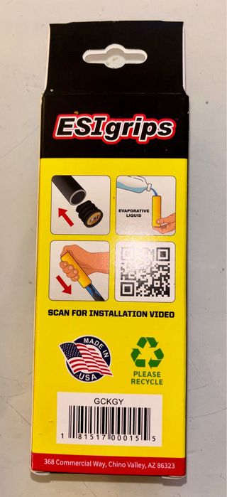 Puños Bicicleta ESIgrips Chunky Grises Nuevos