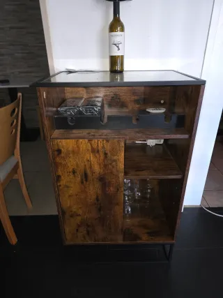 Mueble Bar Vino y Copas