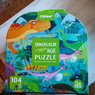 Puzzle Mideer Dinosaurios 104 Piezas Infantil