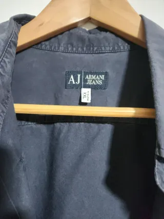 Camisa Armani Jeans azul