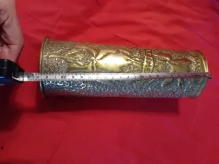 Proiettile 1918 Arte Trincea Reims