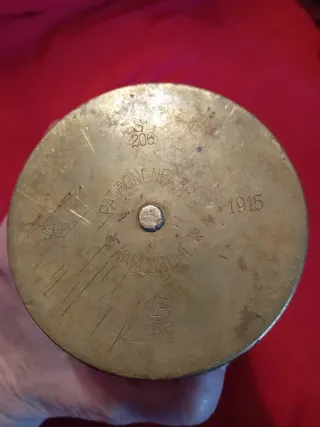 Proiettile 1918 Arte Trincea Reims