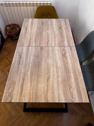 Mesa comedor extensible 140x90 a 180x90