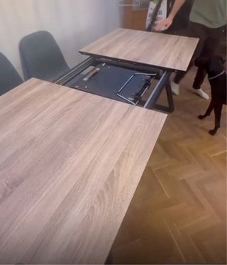 Mesa comedor extensible 140x90 a 180x90