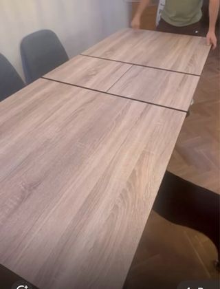 Mesa comedor extensible 140x90 a 180x90