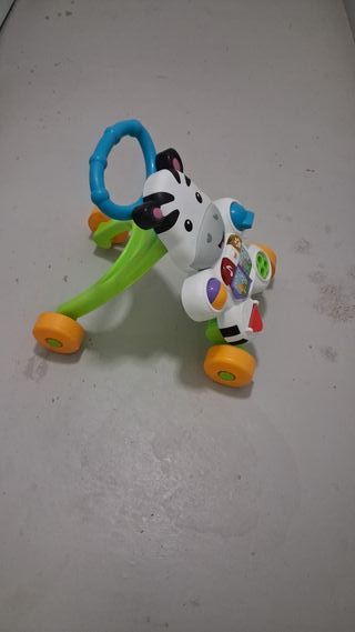 Andador correpasillos cebra Fisher Price