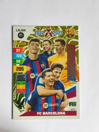 Cromo FC Barcelona Champions LaLiga 2022-2023