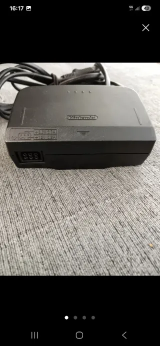 Cable alimentación Nintendo 64