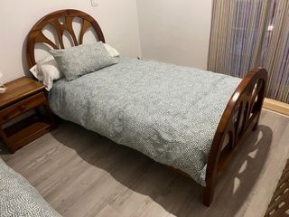 Habitación Matrimonio y 3 individuales completas