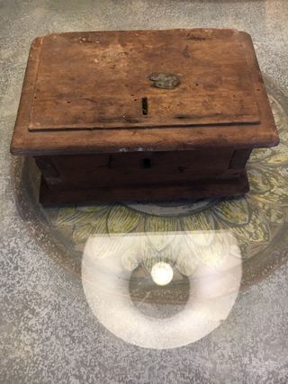 Portagioie/Portatitto Vintage in Legno