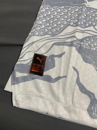 Camiseta Manchester City Gris/Blanco