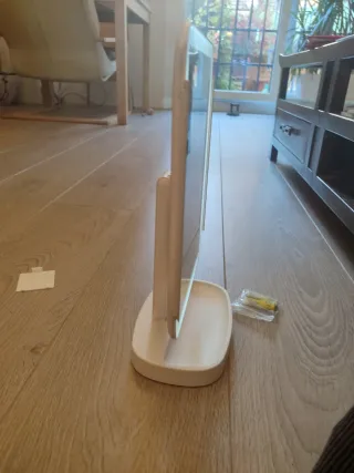 Espejo de mesa con luz LED