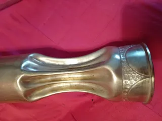Vaso ottone 1916 Prima Guerra Mondiale