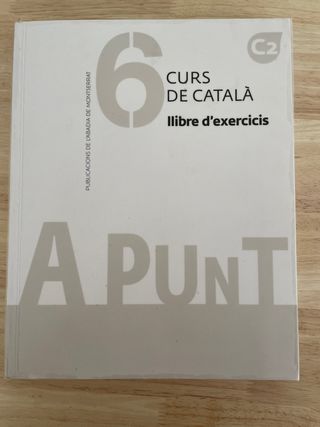 Curs de català , llibre d’exercicis C2