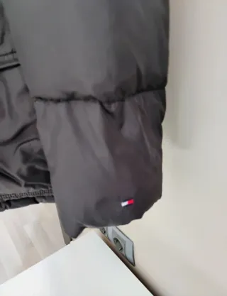 Abrigo Plumas Tommy Hilfiger Gris Talla XL