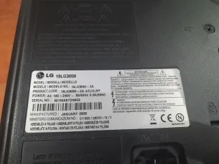 Monitor y TV LG 19 pulgadas