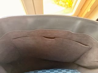 Bolso Louis Vuitton Neverfull Tote Negro Gris