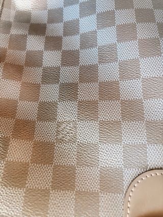 Bolso Louis Vuitton Neverfull Tote Negro Gris