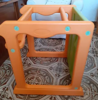 Trona Graco Naranja y Verde. Highchair.