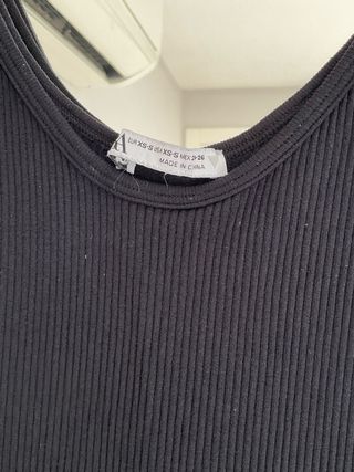 Body Negro Zara Talla XS
