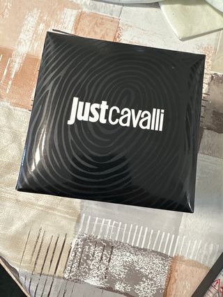 Reloj Just Cavalli dorado + animal print