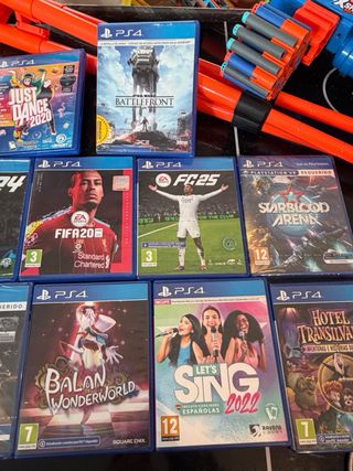 Lote PS4 + realidad virtual+ juegos+ mandos