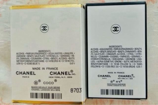 Confezione Profumi CHANEL / Pochette NECESER DIOR