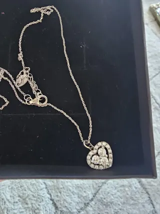 Collar Corazón con Circonitas TimeRoad