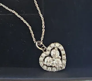 Collar Corazón con Circonitas TimeRoad