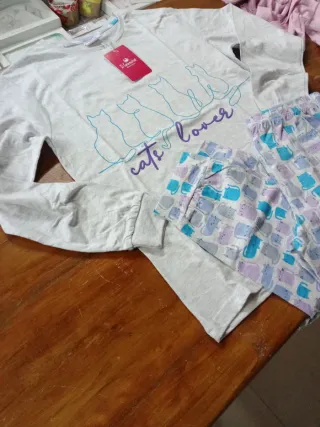 Set 2 pigiami cotone ragazza 15/16 anni