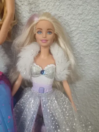 Lote 2 Barbies Ballet y Hielo