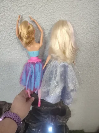 Lote 2 Barbies Ballet y Hielo