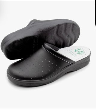 Sandalia ortopédica negra