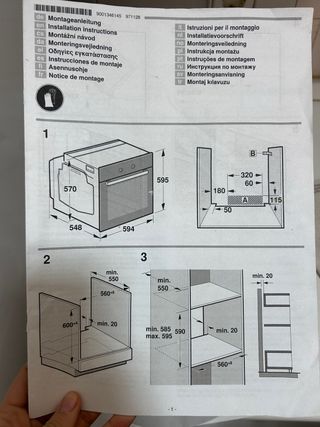 Horno Balay Blanco 3HB.84