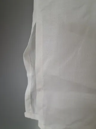 Camisa Zara Blanca Talla L