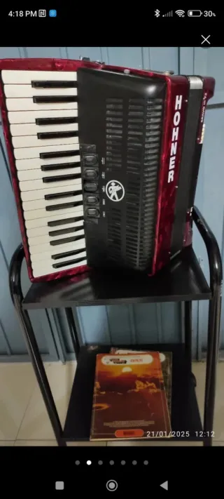 Fisarmonica Hohner Bravo III 72 Bassi