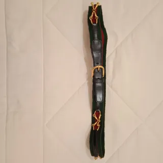 Cintura Donna in tessuto Verde e Rosso