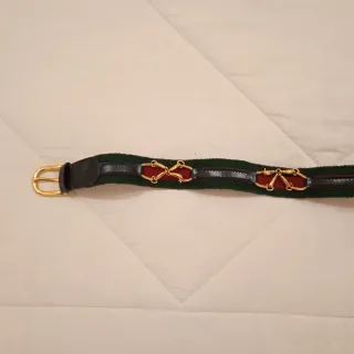 Cintura Donna in tessuto Verde e Rosso