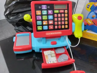 Juego Caja Registradora y 2 Juegos Mesa