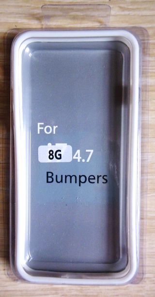 Bumper para iPhone 8 4.7 Transparente