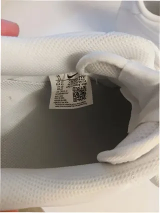 Nike Air Force 1 Low '07 Blancas Talla 45