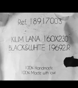 Alfombra Kilim Lana Hecha a Mano