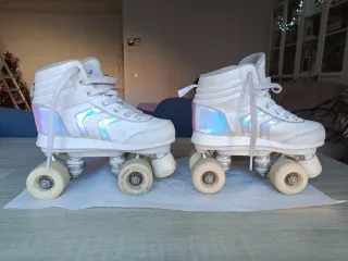 Patines Oxelo Talla 34 Blancos