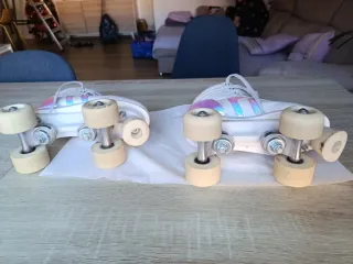 Patines Oxelo Talla 34 Blancos