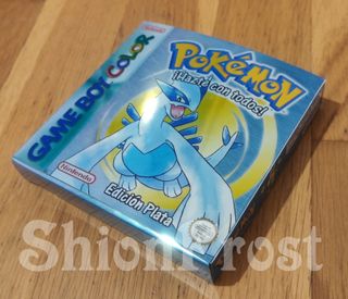 Caja METALIZADA Pokémon Edición Plata