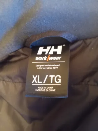 Chaqueta Helly Hansen XL Negra Naranja Sin Estrena