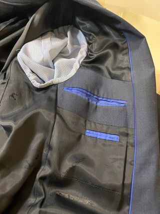 Americana azul marino