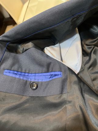 Americana azul marino