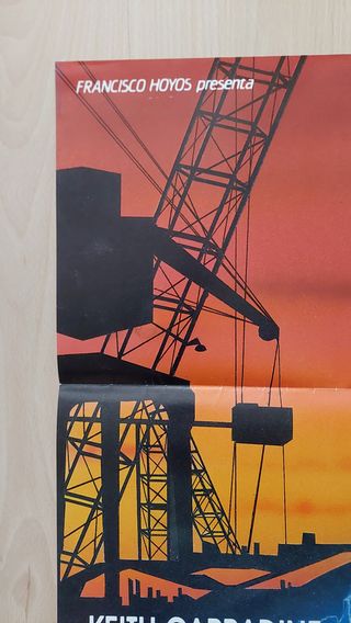 Cartel original Calle sin retorno (1989)